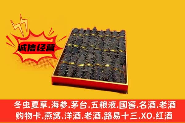 普洱市镇沅回收海参